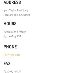 Bayside Imaging - This is directly from their website. Note the time.