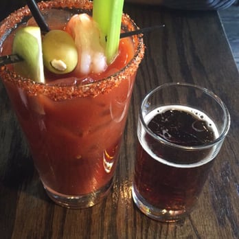 Cafe con Leche - Bloody Mary.. Yes please. - Mexican Near Me - Chicago, Illinois
