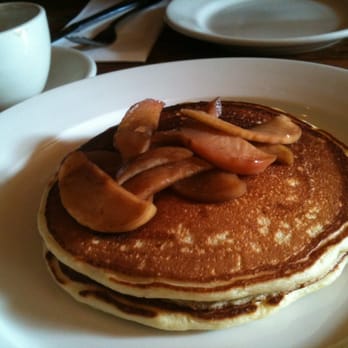 Freemans - Buttermilk Pancakes - roasted apple compote - Breakfast & Brunch Near Me - New York, New York Freemans - Buttermilk Pancakes - roasted apple compote - Breakfast & Brunch Near Me - New York, New York