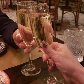 Dorrego's - Celebratory champagne! - Argentine Near Me - San Antonio, Texas