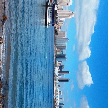 Coronado Ferry - Waiting on the ferry ride. San Diego skyline - Ferries Near Me - San Diego, California Coronado Ferry - Waiting on the ferry ride. San Diego skyline - Ferries Near Me - San Diego, California