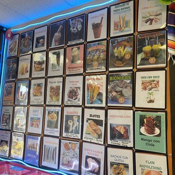 Rossy's Delicias - Menu Wall - Desserts Near Me - Spartanburg, South Carolina Rossy's Delicias - Menu Wall - Desserts Near Me - Spartanburg, South Carolina