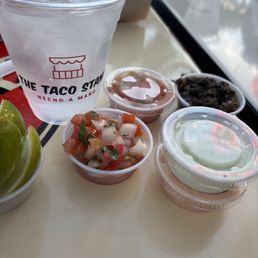 Yummy salsas!