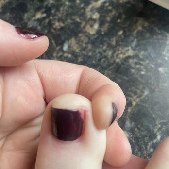 Deluxe Nails and Spa - Deep cuts into my skin - Nail Salons Near Me - Virginia Beach, Virginia Deluxe Nails and Spa - Deep cuts into my skin - Nail Salons Near Me - Virginia Beach, Virginia