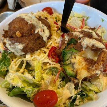 Super Chix - Fried avocado salad - Chicken Shop Near Me - American Fork, Utah