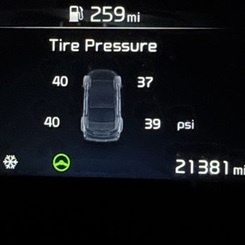 Jiffy Lube - My psi should be no higher than 36 and this is after I've let air out of my tires already. - Oil Change Stations Near Me - Skokie, Illinois Jiffy Lube - My psi should be no higher than 36 and this is after I've let air out of my tires already. - Oil Change Stations Near Me - Skokie, Illinois