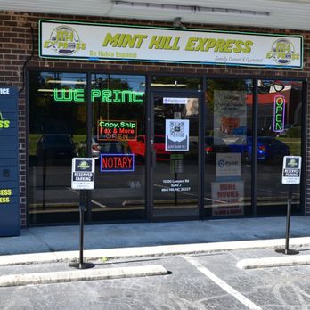 Mint Hill Express - Store Front - Shipping Centers Near Me - Mint Hill, North Carolina Mint Hill Express - Store Front - Shipping Centers Near Me - Mint Hill, North Carolina