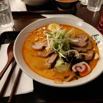 Kamen - Spicy charsu ramen, level 1 - Soup Near Me - Mississauga, Ontario Kamen - Spicy charsu ramen, level 1 - Soup Near Me - Mississauga, Ontario