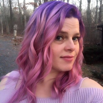 Headdress Salon - 1st time the purple/punk was done... love it! - Hair Salons Near Me - Stroudsburg, Pennsylvania Headdress Salon - 1st time the purple/punk was done... love it! - Hair Salons Near Me - Stroudsburg, Pennsylvania
