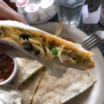 Bill's Cafe - Morning quesadilla closeup! - American Near Me - San Jose, California