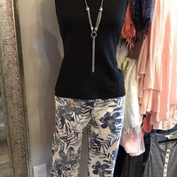 Style Me - It's all about fun prints, so come and check out these trendy floral Lola jeans.
