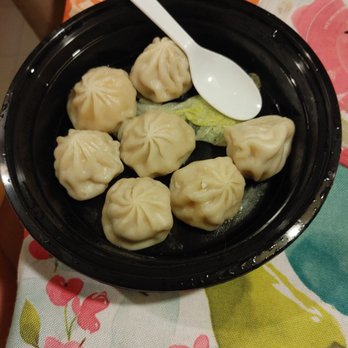 Chef June's Dumplings - Pork mini juicy buns (Xiao long bao) - Dim Sum Near Me - Westmont, Illinois Chef June's Dumplings - Pork mini juicy buns (Xiao long bao) - Dim Sum Near Me - Westmont, Illinois