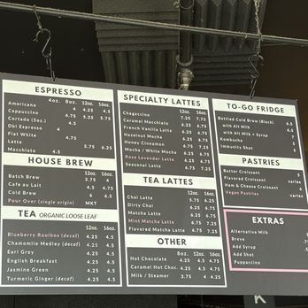 Pump Coffee - Menu August 2026 - Coffee & Tea Near Me - San Diego, California Pump Coffee - Menu August 2026 - Coffee & Tea Near Me - San Diego, California