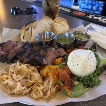 Social House Kitchen and Bar - Beef Burrata Board. Wow and Wow, Delicious - Burgers Near Me - Bakersfield, California Social House Kitchen and Bar - Beef Burrata Board. Wow and Wow, Delicious - Burgers Near Me - Bakersfield, California