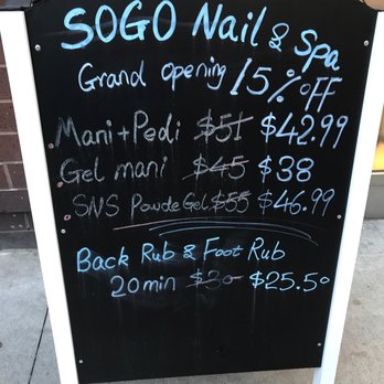 Sogo Nail & Spa - Nail Salons Near Me - New York, New York