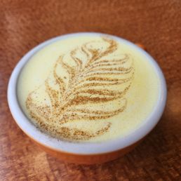 Golden milk latté. Yum!