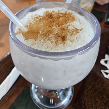 Agaveros - This was a awesome drink called Horchata. - Mexican Near Me - Quinlan, Texas