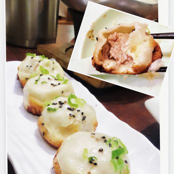 Shanghai Shikumen Fine Cuisine Markham - Home special pan fried bun 生煎包 (1/5) thick skin, burnt bottom - Dim Sum Near Me - Markham, Ontario Shanghai Shikumen Fine Cuisine Markham - Home special pan fried bun 生煎包 (1/5) thick skin, burnt bottom - Dim Sum Near Me - Markham, Ontario