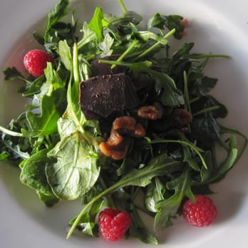 Orange Hill Restaurant & Events - Chocolate Raspberry Arugula Salad - it's aight - Steakhouses Near Me - Orange, California