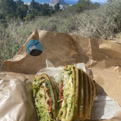 Morro Bay Butcher & Deli - Chicken pesto sandwich