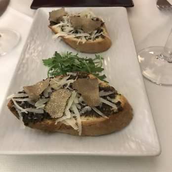 Osteria Barberini - Truffle bruschetta - Seafood Near Me - Rome, RM Osteria Barberini - Truffle bruschetta - Seafood Near Me - Rome, RM
