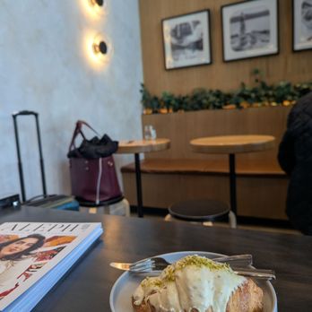 Bisou Bake House - White Chocolate Pistachio Croissant - Bakeries Near Me - Vancouver, British Columbia Bisou Bake House - White Chocolate Pistachio Croissant - Bakeries Near Me - Vancouver, British Columbia