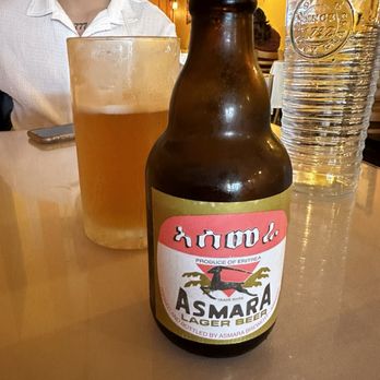 Abyssinia Restaurant - Asmara beer - Ethiopian Near Me - Santa Rosa, California