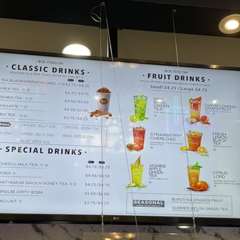 Feng Cha Teahouse - Bubble Tea Near Me - Costa Mesa, California