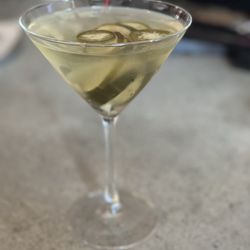 Mill River Tavern - Spicy Pickle Martini
