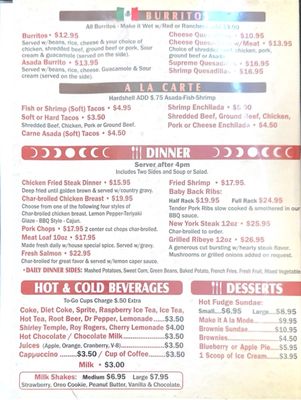 Menu photo 2 Top Town Cafe Crestline, CA Menu photo 2 Top Town Cafe Crestline, CA