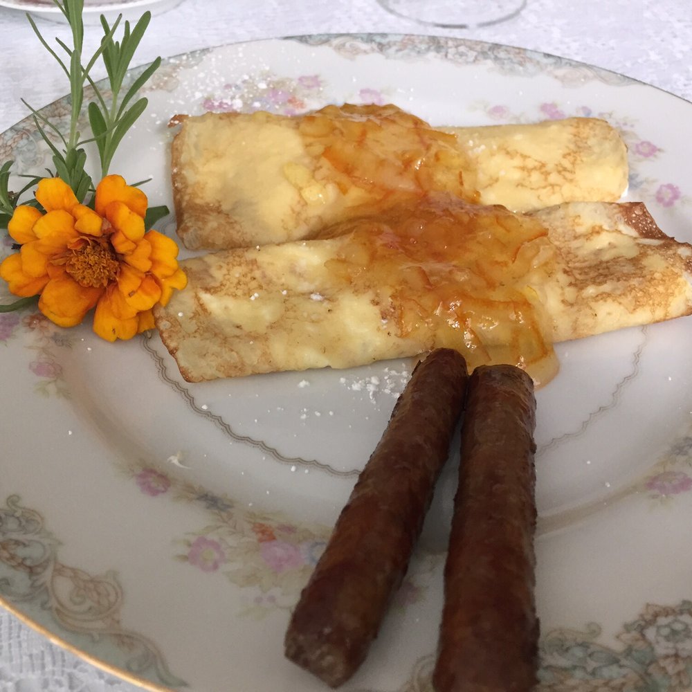 Duck Smith House Bed & Breakfast - Stuffed crepes. Most DELISH crepes we've EVER had. TDF! - Bed & Breakfast Near Me - Seagrove, North Carolina Duck Smith House Bed & Breakfast - Stuffed crepes. Most DELISH crepes we've EVER had. TDF! - Bed & Breakfast Near Me - Seagrove, North Carolina