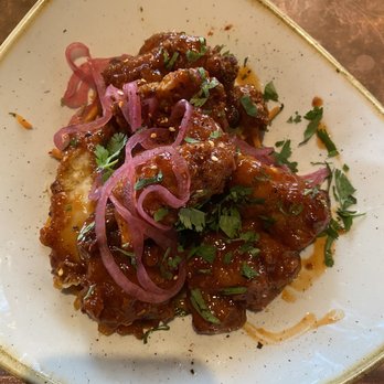Von's 1000Spirits - Spiced Chicken Satay with Sambal Aioli** - New American Near Me - Seattle, Washington Von's 1000Spirits - Spiced Chicken Satay with Sambal Aioli** - New American Near Me - Seattle, Washington