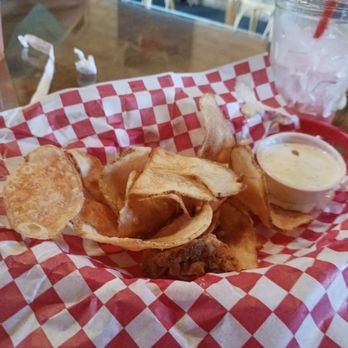Maverick's Grille - Chips and chicken tenders (chicken tenders were already eaten) - Bars Near Me - Granby, Colorado Maverick's Grille - Chips and chicken tenders (chicken tenders were already eaten) - Bars Near Me - Granby, Colorado