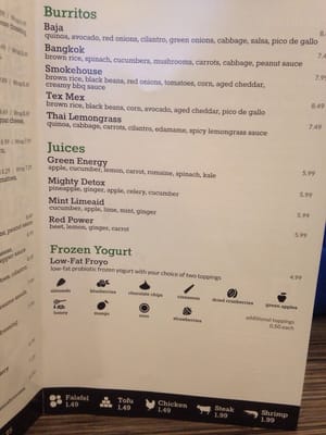 Menu photo 4 Scotia Square Halifax, NS