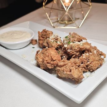 Beausoleil Coastal Cuisine - IG: tonylameats |Truffle Fried Oysters Fried oysters tossed in truffle salt and parmesan cheese - served with truffle vinaigrette - New American Near Me - Baton Rouge, Louisiana Beausoleil Coastal Cuisine - IG: tonylameats |Truffle Fried Oysters Fried oysters tossed in truffle salt and parmesan cheese - served with truffle vinaigrette - New American Near Me - Baton Rouge, Louisiana