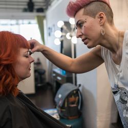Virde Salon - Amy is the hair color expert and loves medium and short styles.