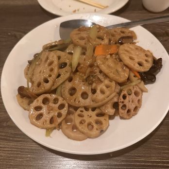 Hunan Garden - Stir-Fry Lotus Root - Taiwanese Near Me - Johns Creek, Georgia Hunan Garden - Stir-Fry Lotus Root - Taiwanese Near Me - Johns Creek, Georgia