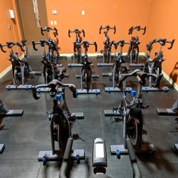 NRG Lab Fitness Center - Milford - Stages Spin Bikes