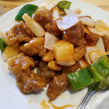 The 6 Cafe & Restaurant - Sweet and sour pork. - Chinese Near Me - Markham, Ontario The 6 Cafe & Restaurant - Sweet and sour pork. - Chinese Near Me - Markham, Ontario