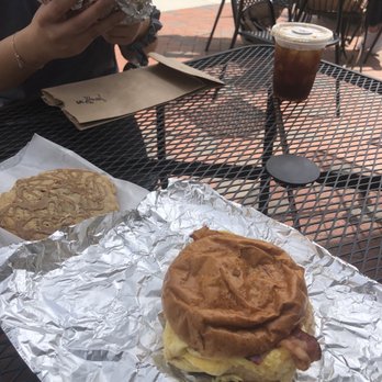 Cafe on Main - Breakfast sandwich and maple walnut cookie - Breakfast & Brunch Near Me - Stowe, Vermont Cafe on Main - Breakfast sandwich and maple walnut cookie - Breakfast & Brunch Near Me - Stowe, Vermont