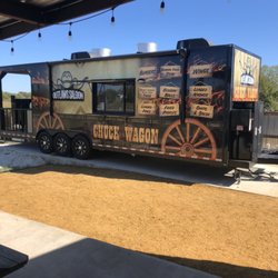 Outlaws Saloon - The Chuckwagon out back!!