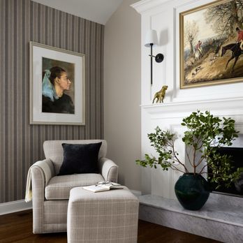 Proper House Design - A Custom Fireplace and Millwork Design and Custom Furnishings For Our Newtown Square First Floor Renovation Project - Interior Design Near Me Proper House Design - A Custom Fireplace and Millwork Design and Custom Furnishings For Our Newtown Square First Floor Renovation Project - Interior Design Near Me
