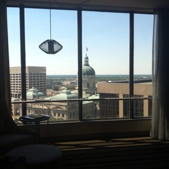 Hyatt Regency Indianapolis - Another view of the Capitol Building. - Hotels Near Me - Indianapolis, Indiana