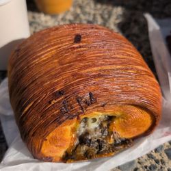 Misty Pines Cafe & Bakery - Bacon, mushroom, gruyere pain suisse