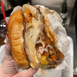 Pablito's Basecamp - If you can get one before they sell out, the smash burgers are to die for!