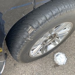 This should have been replaced before we rented the vehicle