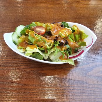 Edo Higan - House Salad - Sushi Bars Near Me - Lone Tree, Colorado Edo Higan - House Salad - Sushi Bars Near Me - Lone Tree, Colorado