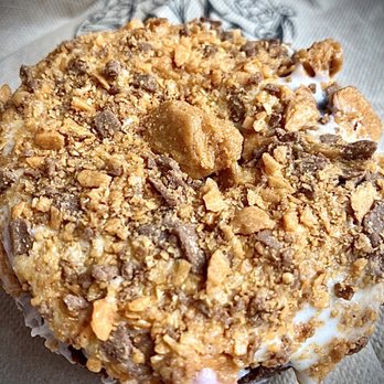Voodoo Doughnut - Butterfingering - Donuts Near Me - San Antonio, Texas Voodoo Doughnut - Butterfingering - Donuts Near Me - San Antonio, Texas