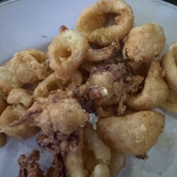 I Tre Mori - Calamari, well what's left of it! - Pizza Near Me - Indianapolis, Indiana