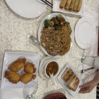 Tea Cup Cafe - A combination plate that was so dry and not good - Dim Sum Near Me - Sacramento, California Tea Cup Cafe - A combination plate that was so dry and not good - Dim Sum Near Me - Sacramento, California